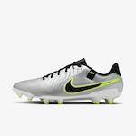 Chuteira de Campo Nike Tiempo 10 Academy - Adulto CINZA CLA/PRETO