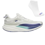 Tênis Fila Racer T2 Xtreme + Meias - Feminino BRANCO/AZUL