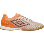 Chuteira Futsal Umbro Gravity - Adulto LARANJA/CINZA