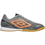 Chuteira Futsal Umbro Gravity - Adulto PRETO/LARANJA