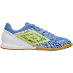 Chuteira Futsal Umbro Gravity - Adulto Azul/Verde