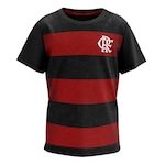 Camisa do Flamengo Torcer Braziline Infantil PRETO