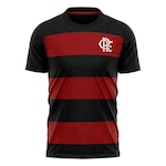 Camisa do Flamengo Torcer Braziline Masculino PRETO