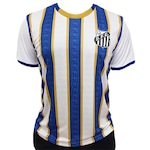 Camisa Santos Estopim Braziline Masculina BRANCO/AZUL