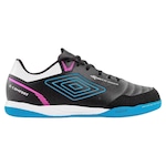 Chuteira Futsal Umbro X-Comfort - Adulto PRETO/AZUL