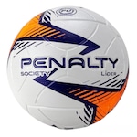 Bola Society Penalty Lider 521362 BRANCO/LARANJA