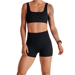 Top Lupo Seamless Basic - Feminino PRETO