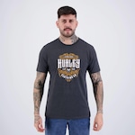 Camiseta Hurley Label Mescla Masculina PRETO