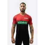 Camiseta Hupi Kenya Pace PRETO/VERMELHO