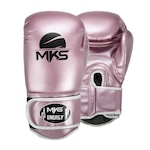 Luva de Boxe Mks Energy - Adulto ROSA/PRATA