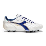 Chuteira de Campo Diadora Brasil Italy Og Gr Lt + Mdpu - Adulto AZUL/ROSA