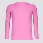 Camiseta Manga Longa Puma Uv50+ - Infantil ROSA