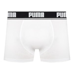 Cueca Puma Boxer Algodão - Adulto BRANCO