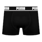 Cueca Puma Boxer Algodão - Adulto PRETO