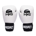 Luva de Boxe Mks New Prospect Inverse - Adulto BRANCO/PRETO