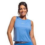 Blusa Cropped Essential Zeiq - Feminina AZUL