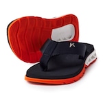 Chinelo Kenner Rakka - Infantil PRETO/LARANJA