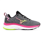 Tênis Mizuno Space 4 - Infantil CINZA ESC/ROSA