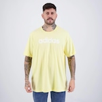 Camiseta adidas Logo Linear - Masculina AMARELO