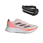 Kit Tênis adidas Feminino Duramo Speed + Pochete de Corrida ROSA/LARANJA