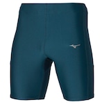 Shorts de Compreensão Mizuno Impulse Core Mid - Masculino AZUL