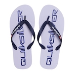 Chinelo Quiksilver Molokai New Omni - Masculino BRANCO/AZUL ESC