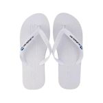 Chinelo Quiksilver Molokai Debossed - Masculino BRANCO