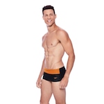 Sunga Speedo Tradicional Color Block - Adulto PRETO