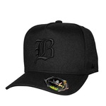 Boné Overking Brooklyn - Snapback - Adulto PRETO