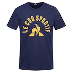 Camiseta Ess Bat Arche Tee Ss Azul Marinho - Le Coq Sportif - Le Coq Sportif - Masculino AZUL