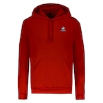 Blusão de Moletom com Capuz Canguru Le Coq Sportif Ess Hoody Ss - Masculino VERMELHO