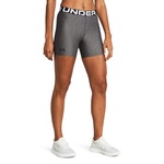 Shorts Under Armour Heatgear Authentics Mid - Feminino CINZA