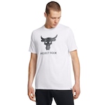 Camiseta Under Armour Project Rock Payoff - Masculina BRANCO