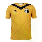 Camisa do Santos 3 2024 Jogador Umbro - Masculina AMARELO