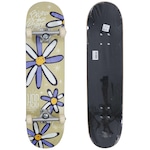 Skate Hondar Garden Glow In The Dark Iniciante Amare AMARELO/ROXO