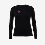 Camiseta Umbro Manga Longa Ftvl Flame - Feminina PRETO