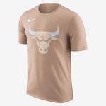 Camiseta Nike Nba Chicago Bulls City Edition - Masculina BEGE