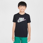 Camiseta Nike Kc - Infantil PRETO/BRANCO