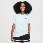 Camiseta Nike Sportswear Swooshy - Infantil AZUL