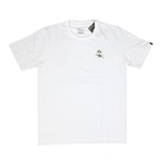 Camiseta Premium Back Wash Folha Masculina BRANCO