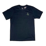 Camiseta Premium Back Wash Folha Masculina PRETO