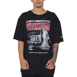 Camiseta Champion New York Liberty Masculina PRETO