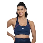 Top de Academia Texturizado Action - Feminino AZUL ESCURO