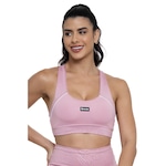 Top de Academia Texturizado Action - Feminino ROSA CLARO