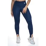 Calça Legging Manalinda com Pezinho Básico - Feminina AZUL ESCURO