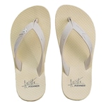 Chinelo Kenner Baunilha Summer Anitta - Feminino Bege/Branco