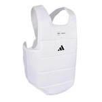 PROTETOR DE TÓRAX ADIDAS KARATE WKF APPROVED BRANCO