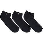 Meia Cano Curto Trifil Sport Atoalhada Kit 3 Pares Masculina PRETO