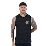 Camiseta Regata Braziline Flamengo Gloria - Masculina PRETO