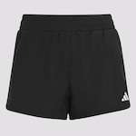 Shorts adidas 3 Stripes - Infantil PRETO